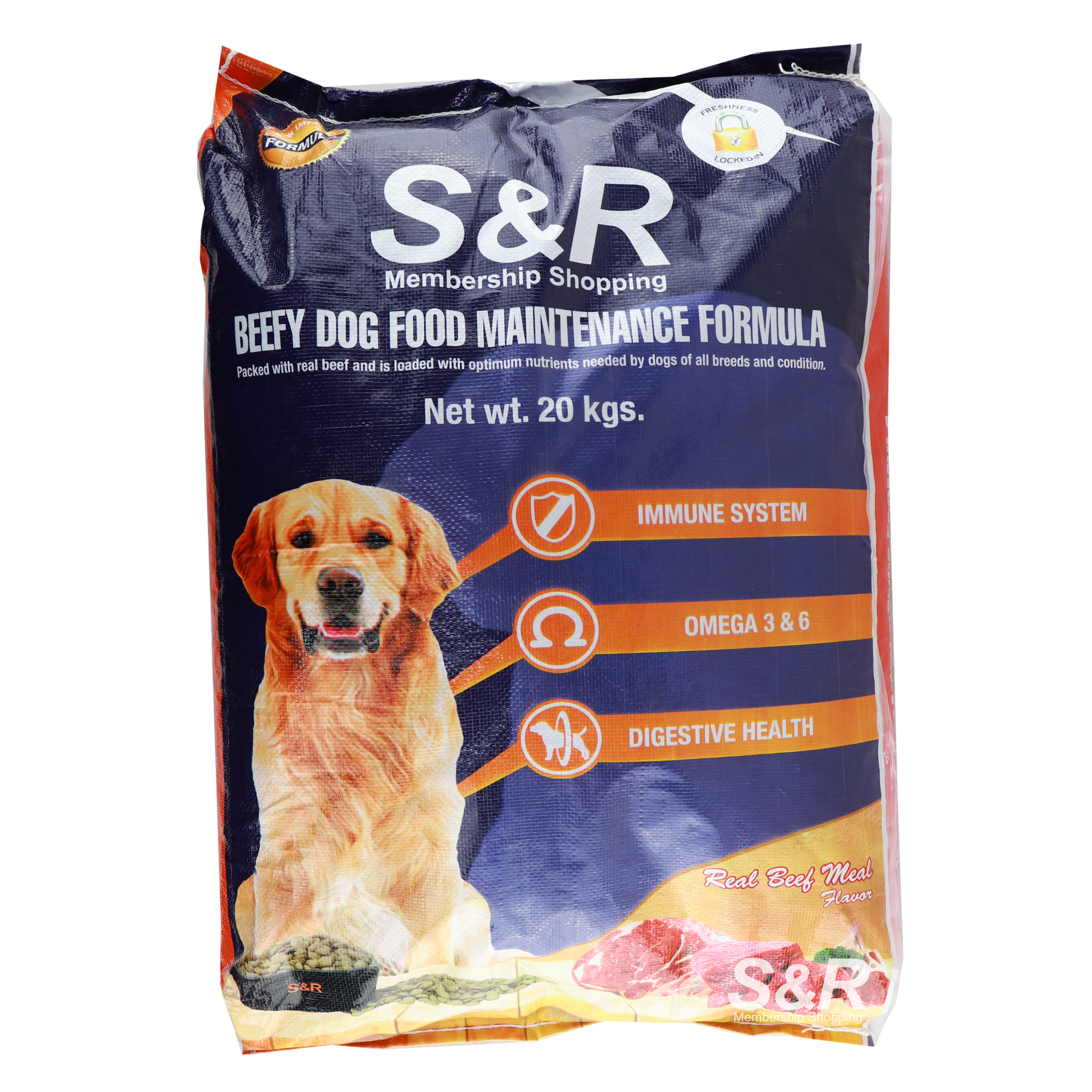 S&R Membership Shopping Beefy Dog Food Maintenance Formula 20kg